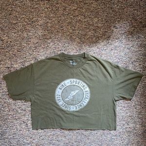 NIKE CROPPED CROSS COUNTRY SHIRT